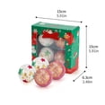 thumbnail image 6 of 4-Pack Christmas Star Bath Bombs Gift Set, Scented Aroma Oil Spa Bath Balls for Bath & Foot Soak, Holiday Relaxing Self‑Care Gift Box, 6 of 9