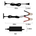 thumbnail image 3 of 12V2A CHARGER-MAINTAINER for 12V5A Best Technologies FORTRESS L1460VAB, 3 of 6