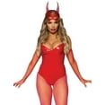 thumbnail image 4 of Leg Avenue Women's Vinyl Bodysuit DIY Costume Piece, 4 of 5