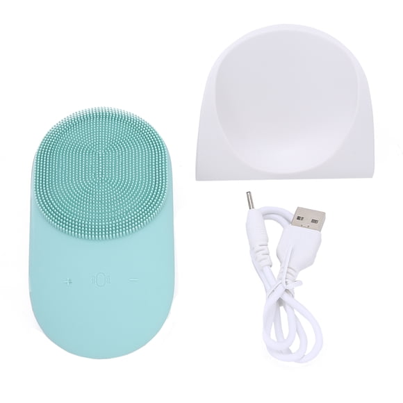Cepillo de limpieza facial eléctrico, cepillo de limpieza de poros eléctrico 2 en 1 Cepillo de lavado de cara eléctrico creado magistralmente