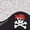 AC-Heather Grey, variant on Inktastic Pirate Shark, Shark Wearing Pirate Hat, Blue Shark Boys or Girls Baby T-Shirt
