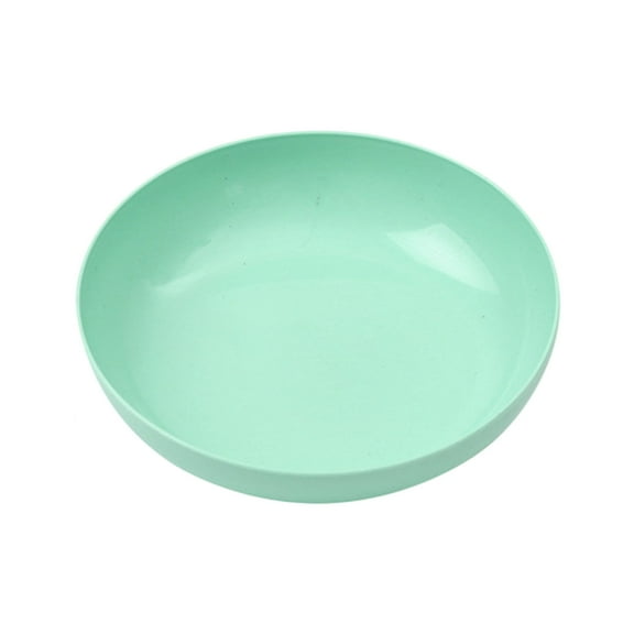 RyanK Whisker Fatigue Bowl Shallow Food Tray Wide Wet Food Bowl Pet Tray For Kittens And Short Legged Cats Green