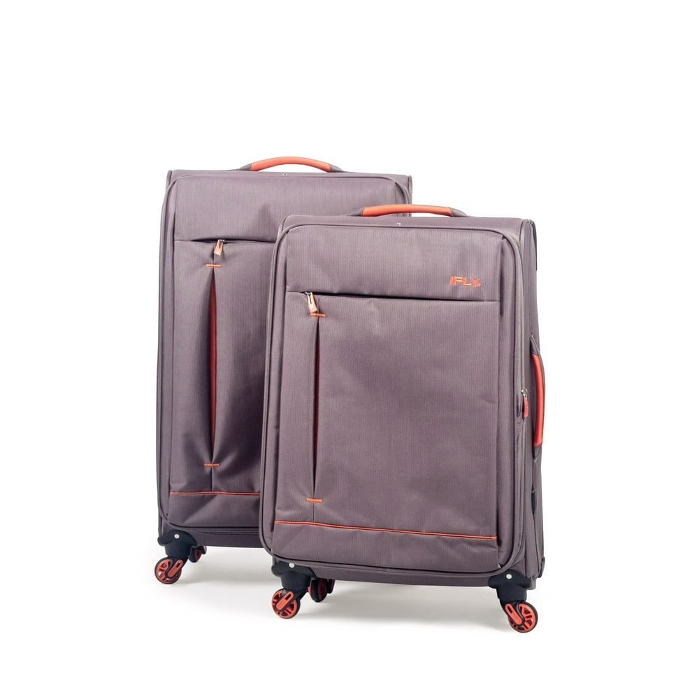 iFLY iFLY Softside Luggage Summit 2 piece set, Gray