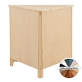 thumbnail image 4 of Wood Corner Cabinet in Natural - Built in the USA, 4 of 4