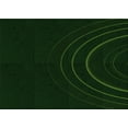 thumbnail image 1 of Ahgly Company Indoor Rectangle Patterned Deep Emerald Green Area Rugs, 2' x 3', 1 of 6