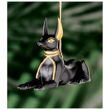 Anubis Egyptian Holiday Ornament