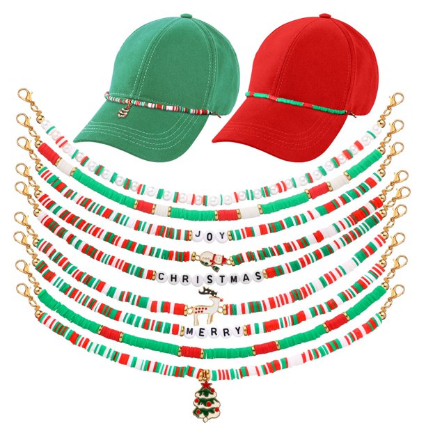 Gorro Geyoga, 9 unidades, cadenas de metal desmontables, 25 cm