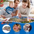 thumbnail image 2 of Puzzle navideño HUOGUO 1000 piezas para adultos con 70 x 50 cm, 2 of 4