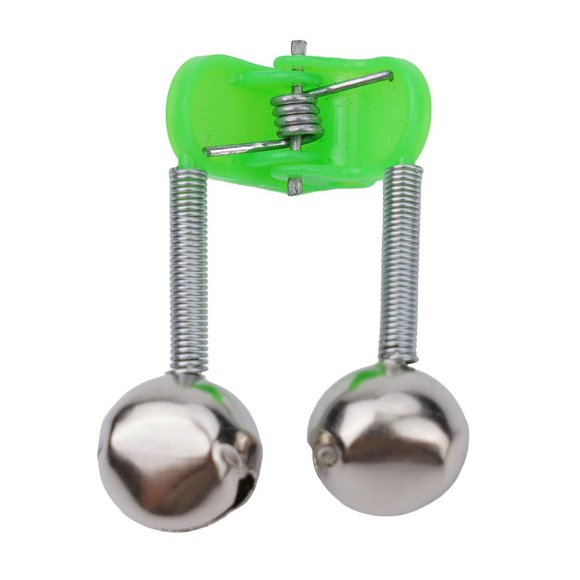 Screw screw bell spring plastic clip fish bell fishing alarm double ring bell clip-on bell