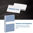 thumbnail image 4 of Business Card Case Business Card Holder Business Card Organizer Cigar Case Business Card Storage Box Fashionable  Case PU Leather Business Card Storage Box Case Holder Organizer, 4 of 8