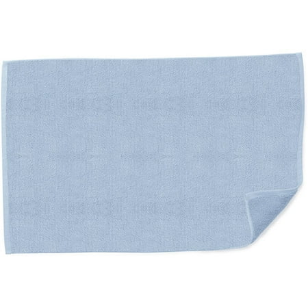 Canopy Plush-Dry Sky Blue Tub Mat, 1 Each