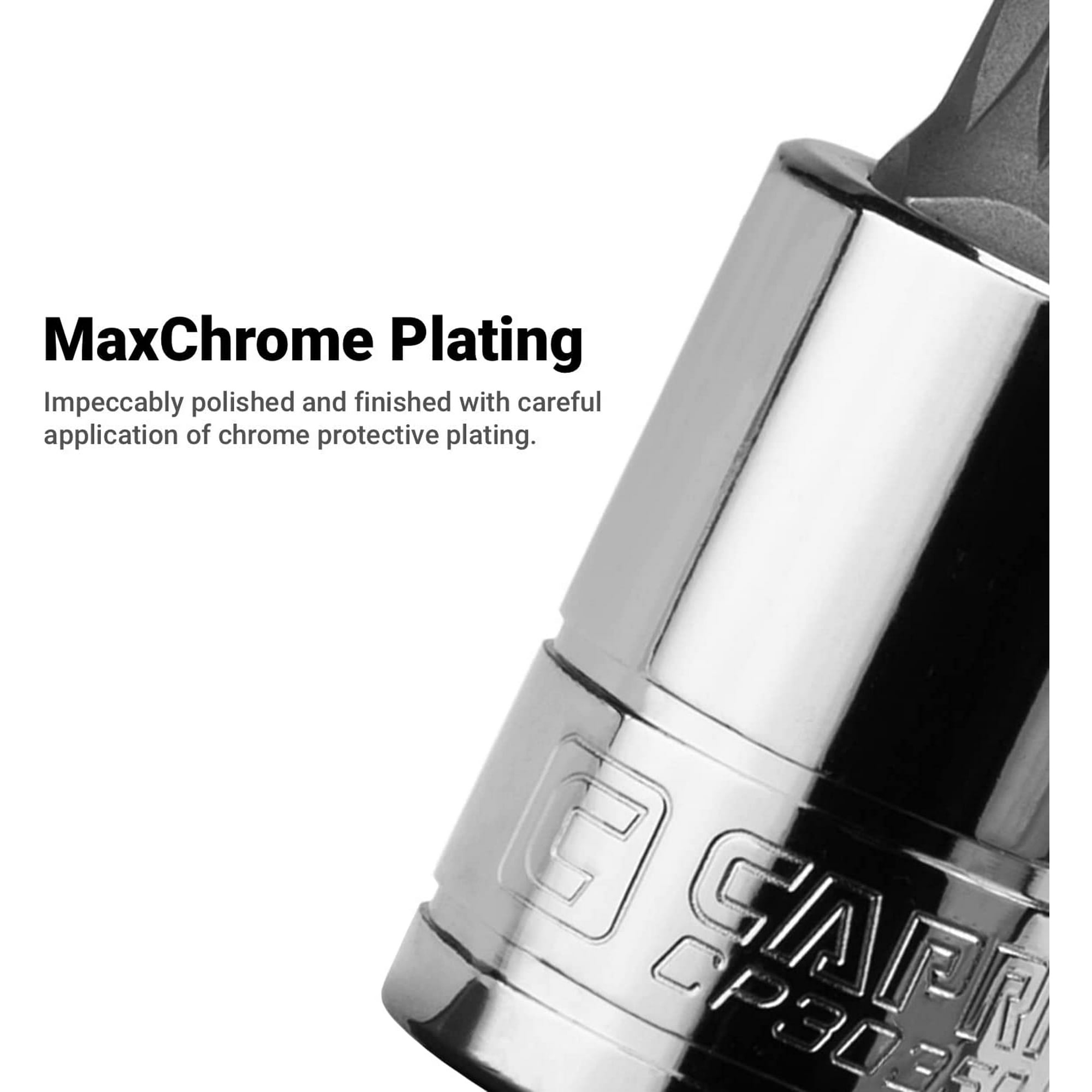 shiyou-30054 XZN 9mm Triple Square Bit Socket with 3/8-Inch