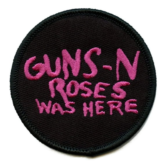 Men's Guns N Roses Was Here Woven Patch