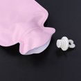 thumbnail image 2 of PAMINGONO Pink Oval Hot Water Bottle 1Set For Winter Use Hot Water Bag Electric, 2 of 7