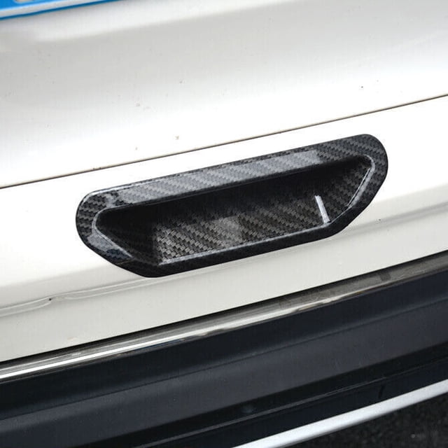 Housse de Porte de Hayon Extérieure en Fibre de Carbone pour Ford Escape 2013-2019