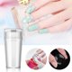 thumbnail image 4 of Estampador de uñas, gel de silicona transparente para estampar uñas con raspador, cuerpo transparente visible, sin errores para decoración de uñas DIY, 4 of 6
