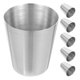 thumbnail image 1 of Tapa antipolvo para tetera de acero inoxidable, 6 uds., tapa para tetera, cubierta antipolvo reemplazable, suministros para tetera para casa de té, 1 of 4