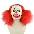 thumbnail image 1 of Disfraz de cosplay para Halloween con trenzas rojas, divertida boca grande, 1 of 2