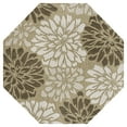 thumbnail image 2 of JONATHAN Y SANTA MONICA 5' Octagon Area Rug, Zinnia Floral Textured Weave - Brown/Cream, SMB110I-5TGN, 2 of 8