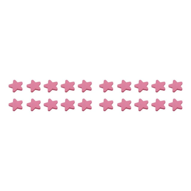 Guardoinrt Beautiful Star Shape Drawer Knobs Easy Installation And Durable Kids Star Shape Drawer Knobs Children Drawer Knobs pink large 2Set