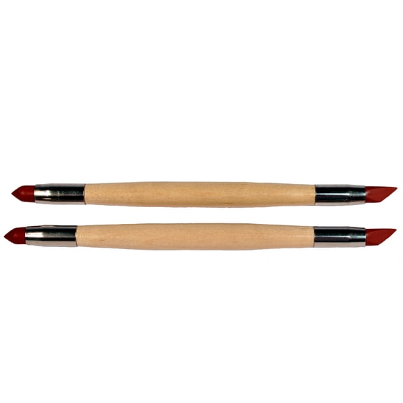 Creative Hobbies Paint Eraser Squeegee, Precision Paint Eraser Stick Tool, Moist Clay Shaper, Pack of 2