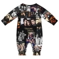 thumbnail image 2 of Vampire Diaries Baby Romper Toddler Long Sleeve Bodysuit Soft Skin-Friendly Jumpsuit Outfit with Snap Crotch 0-3M, 2 of 8