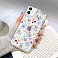 thumbnail image 3 of Flower Phone Case For iPhone 13 Case iPhone 11 12 14 15 Pro Max 12 13 Mini 7 8 Plus SE 2020 XR XS X Shockproof Clear Soft Cover, 3 of 5