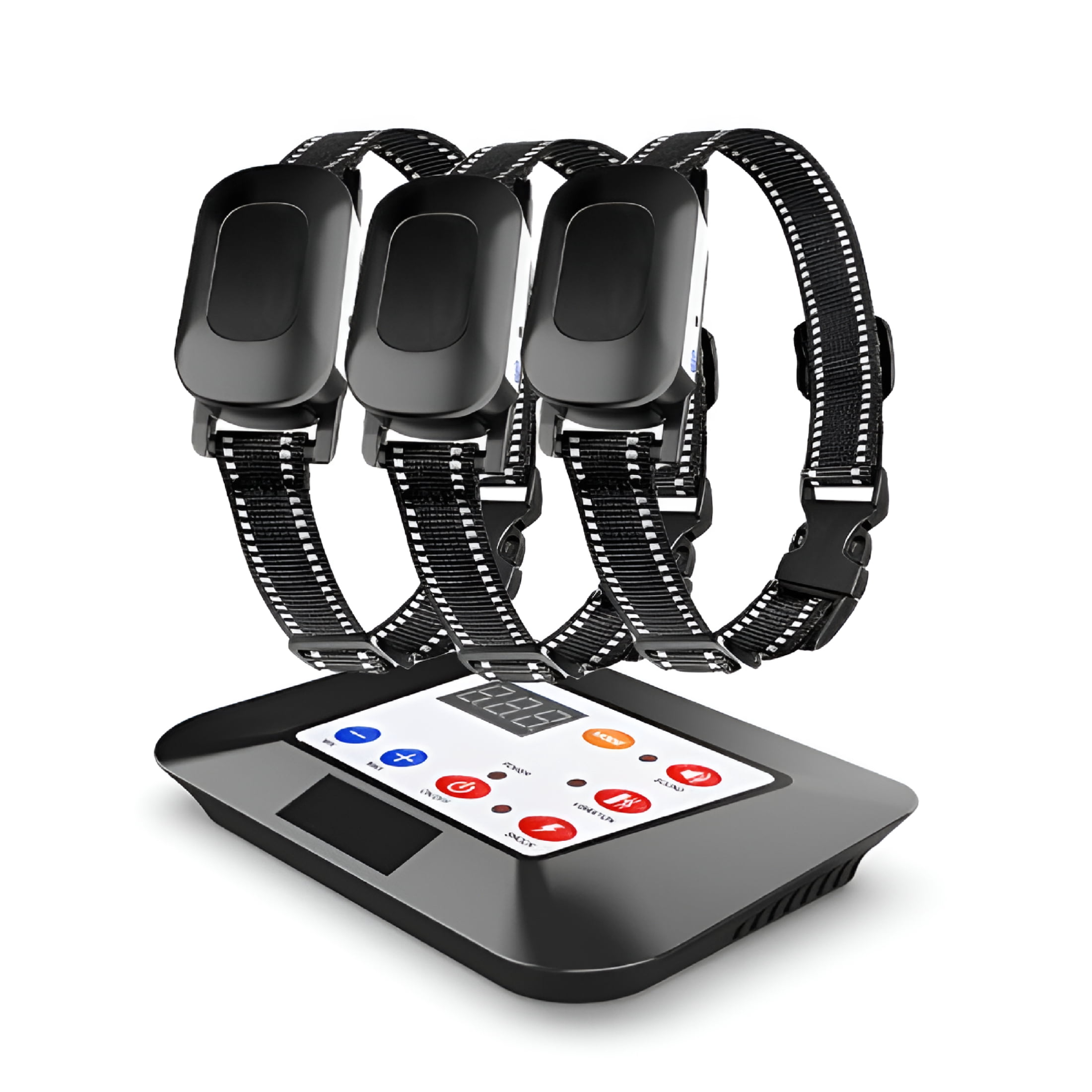 GASTROPOD Wireless Dog Fence System with Remote - Electric Shock,Vibration,Beep Training Collar - Real-Time Boundary Control,Adjustable,Usb Rechargeable - for All Dogs,Ideal for Indoor/Outdoor Use