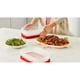 thumbnail image 5 of Recipientes Rubbermaid EasyFindLids para preparación de comidas, 1,3 litros, 5 unidades, color rojo, 5 of 6
