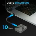 thumbnail image 4 of Carcasa SSD SABRENT USB-C para SSD M.2 2230 PCIe NVMe de 10 Gbps, 4 of 6