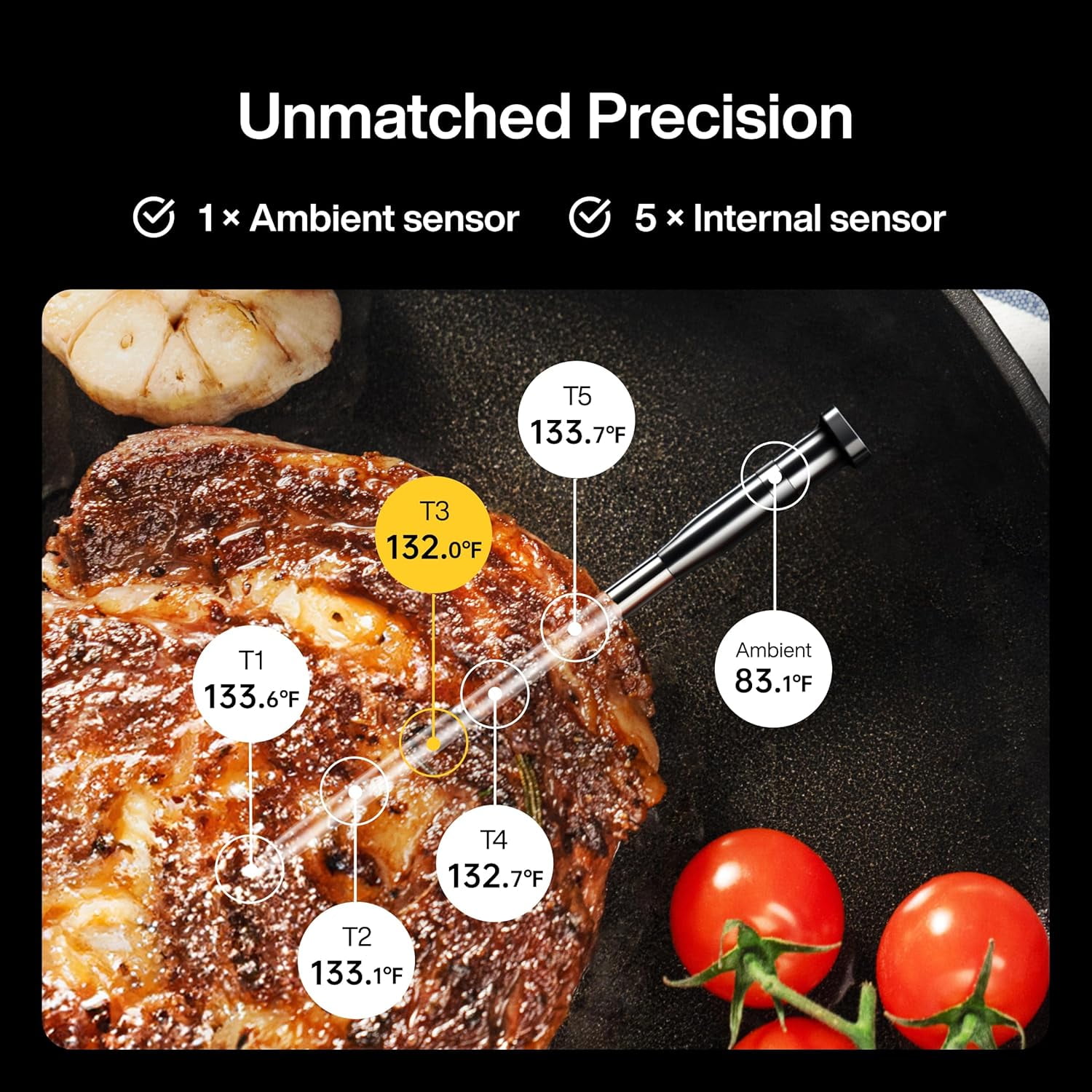 Typhur Sync One Smart Wireless Meat Thermometer