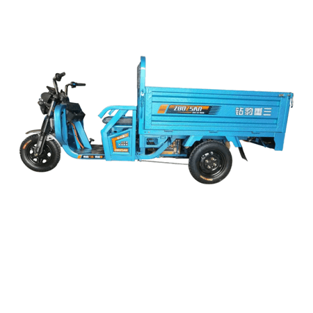 60V 45A Electric Tricyle Cargo Van for Adults, Commercial Mobility Scooters for Seniors, 1000W Agricultural Electric Three Wheel Cargo Transporter w/63" Hydraulic Tipping Bucket, Max Load 2000LBS
