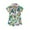 A01 Green, variant on Conairie Button Down Outfit for Girls Set Graphic Print Short Sleeve Collar Top and Shorts Pj Set Kids Soft Loungewear Two Piece Sleepwear Sets Black