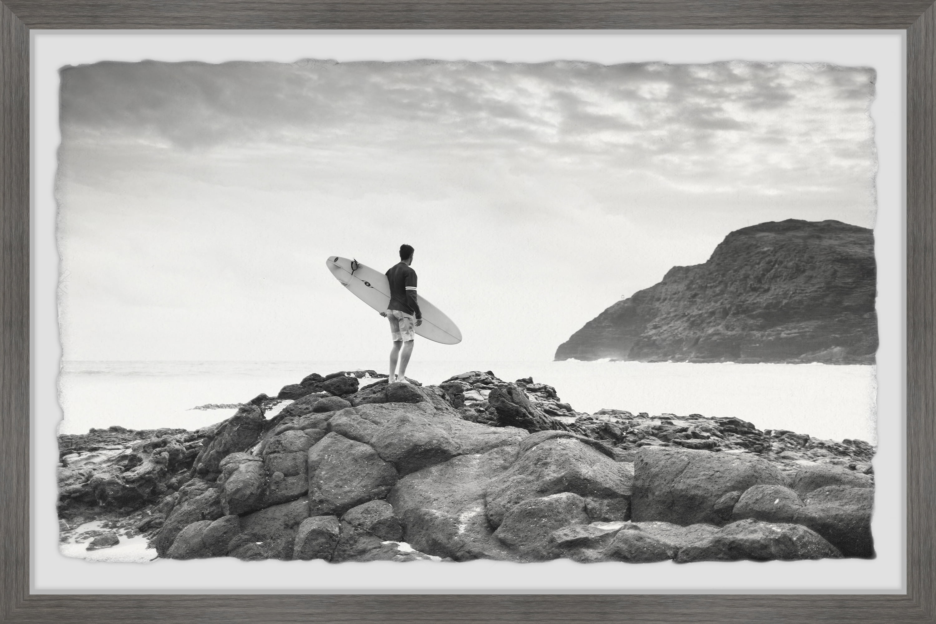 Marmont Hill Feed My Soul By Morgan Hartley Framed Wall Art, 36.00" x 1.50"