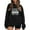 1-Black, variant on Fiaer Womens Sweatshirts Crew Neck Long Sleeve Pullover Letter Graphic Plus Size Loose Fit Fashion Comfort Tops Red XL