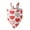B, variant on D Dog Cat Bandana Scarf Valentine Day Themed Triangle Bib Pet Apparel Accessory With Cute Heart Design Style D