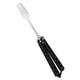 thumbnail image 4 of Tenedor de mariposa, utensilio plegable, vajilla portátil de Metal para exteriores, tenedor de entrenamiento de mariposa para barbacoa, oficina, barba mango negro, 4 of 9