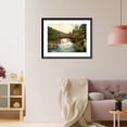 thumbnail image 3 of Historic Framed Print, Rustic Bridge in Glenariff. Co. Antrim Ireland, 17-7/8" x 21-7/8", 3 of 9