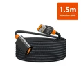 thumbnail image 3 of Cable de extensión USB 3,0 trenzado de nailon, Cable de datos macho a hembra, extensor USB, Cable de transmisión de alta velocidad para impresora de radiador, 3 of 5