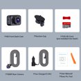 thumbnail image 6 of Dash Cam, Dash Cam Front and Rear, Artsic 2560P Mini Car Camera, 2 inch IPS Screen, WDR Night Vision, G-Sensor, 32GB Card, Support 256GB Max, Black, 6 of 12
