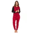 thumbnail image 2 of Unisex Sleepwear Adult Jumpsuit for Women One Piece Pajamas Ladies Non Footed Union Suit Pajamas, 2 of 7
