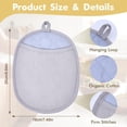 thumbnail image 3 of Pot Holders ,Silicone Hot Pads for Kitchen,Heat Resistant Oven Mitts Pads with Pockets Non Slip Grip, Large Potholders,Trivets for Cooking, Baking for Kitchen Baking Cooking Mitt(Grey,9.84x7.48"), 3 of 9