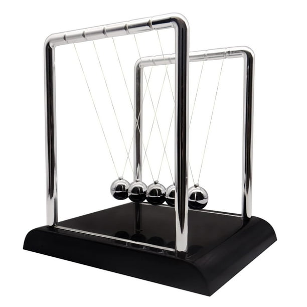 Newtons Cradle Balance Péndulo Swinging Kinetic Balls Diversión Ciencia Accesorios de aprendizaje Juguete de física Calm Down Fidgets Kit Juguetes de escritorio para aliviar el estrés Decoración de es