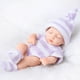 thumbnail image 1 of Muñeca bebé reborn realista de 18 cm con extremidades ajustables y piel de vinilo suave | Juguete de simulación realista para coleccionistas, accesorios de fotografía o regalo, 1 of 6
