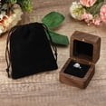 thumbnail image 7 of PARIMA Small Jewelry Case Jewelry Organizer Wooden Ring Box Personalized Birthday Gifts for Women Wife Girlfriend, 7 of 7