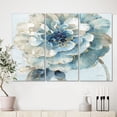 thumbnail image 1 of Designart - Fleur Aquarelle Indigold II - Uvre sur Toile de Ferme, 1 of 2