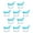 Blue, variant on 10Pcs Eye Cups Eye Wash Cup Reusable Non Sterile Eye Bath Tool 10ml Measuring Cup for w/ Portable & Skin-Friendly Silico