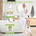 thumbnail image 5 of Waterproof Foot Cast Cover for Shower Adult Shower Boots for Foot After Surgery, 5 of 5