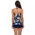 thumbnail image 3 of Pisexur Maternity Swimsuits Two Piece Printed Floral Swimwear Pregnancy Tankini Bathing Suits, 3 of 5