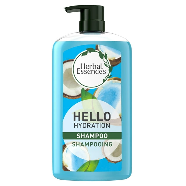 Shampooing et gel douche Herbal Essences Hello Hydration, hydratation pour les cheveux